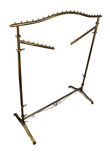 BRONZE RACK 4.6FT-6.5FT TALL, 4.4FT-7FT LONGX 23&#034; (Y0022.35)