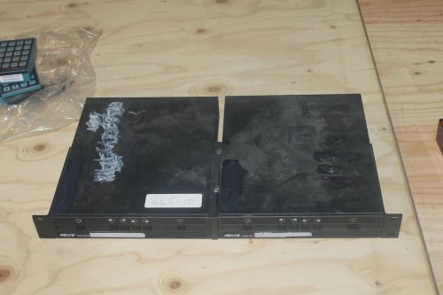 PAIR OF Pelco Color Quad Video Processor, Model:  QD104C