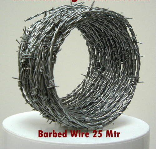 Barbed Wire - Livestock Field Security Fencing 25mtr