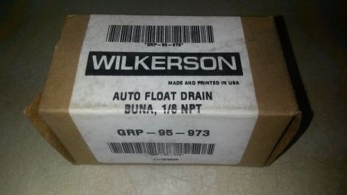 WILKERSON Pneumatic Auto Drain 1/8 NPT GRP-95-973