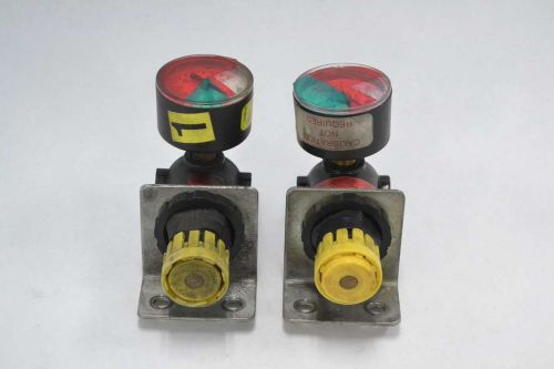 LOT 2 PARKER 14R013FC 14R013FCSB 300PSI 1/8IN NPT PNEUMATIC REGULATOR B356108