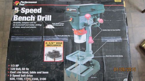 5-SPEED BENCH DRILL PRESS!!! 100% NEW! NEW! NEW!