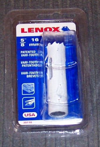 Lenox 30110  5/8&#034; bi-metal hole saw wood/metal for sale