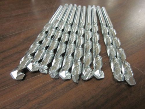 ~ 50 ~ bits 3/8&#034; carbide steel tips germany masonry drill bit any power drills for sale