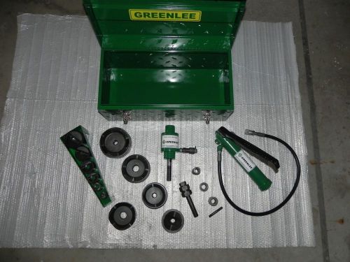 Greenlee 7310sb slug buster knockout punch set for 1/2&#034; thr 4&#034;, 767,746,750,800 for sale