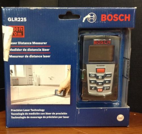 BOSCH LASER DISTANCE MEASURER TOOL GLR225