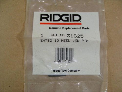 NEW RIDGID E4782 10&#034; PIPE WRENCH HEEL JAW PIN CATALOG # 31625 **FREE**SHIPPING**