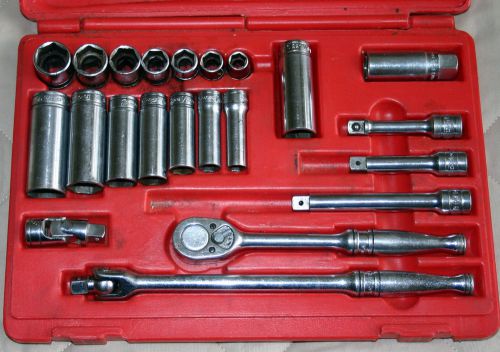 Snap On 3/8&#034; drive SAE Socket Set