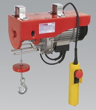 PH400 SEALEY POWER HOIST 230V/1PH 400KG CAPACITY  [Hoists Lifting Tackle] NEW!