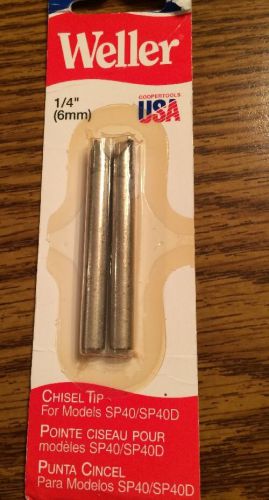 Weller MT10 1/4&#034; 6mm Replacement Chisel Tip For Models SP40 And SP40D