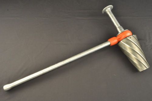 Ridgid 254 spiral pipe reamer 21/2 to 4 34960 300 535 700 1224 conduit greenlee for sale