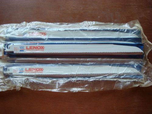 LENOX 110R 12&#034; 10-14 TPI RECIPROCATING SAW / SAWZALL BLADES 25 BLADES DEMOLITION