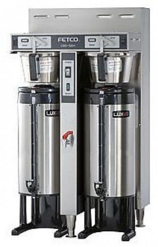 Fetco CBS-52H-20 C53186 Twin 2 gallon Coffee Brewer