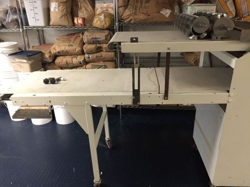 Moline dough sheeter w/ 2 donut cutting rollers for sale