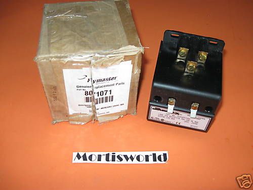 Frymaster 8071071 Mercury Contactor 24VAC 3030APF24AC