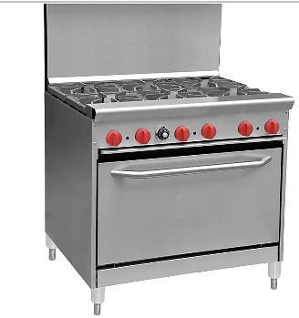 6 burner gas range for sale