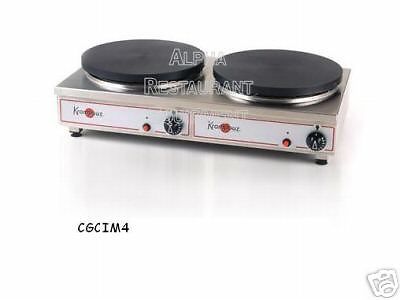 Krampouz Double Gas Crepe Griddle CGCIM4 FREE SHIPPING