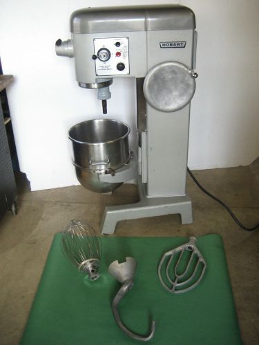 Hobart mixer D340 40-30  quart single phase  Qt Bowl Dough Batter Floor