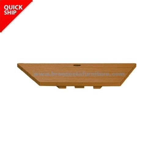 Breezesta Quick Ship Cedar Tete-a-Tete Table Top