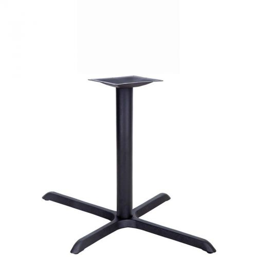 22&#039;&#039; X 30&#039;&#039; RESTAURANT TABLE X-BASE WITH 3&#039;&#039; DIA. TABLE HEIGHT COLUMN