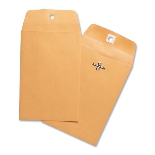 Business source heavy duty clasp envelope  -#25(4.63x6.75)28lb-100/bx- bsn36671 for sale