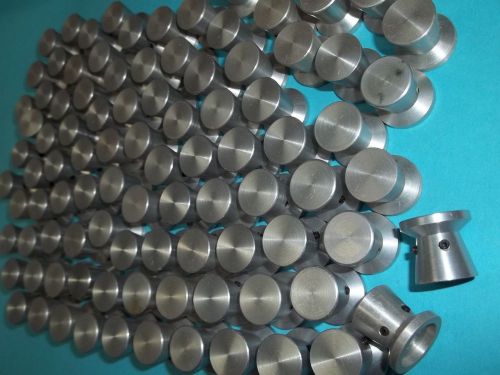 KNOB ALUMINUM, LOT OF 98, .250 ID