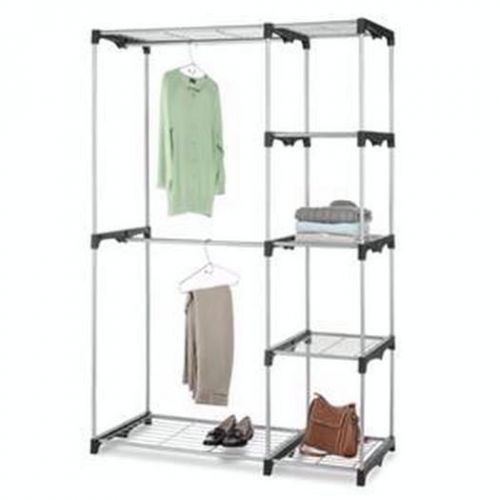 Double Rod Closet Storage &amp; Organization 6779-3044