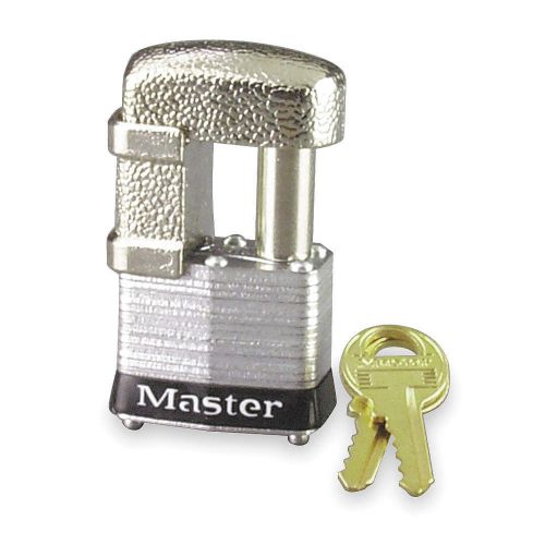 Padlock, KD, 15/16 In H, 4 Pin, Boron Alloy 37