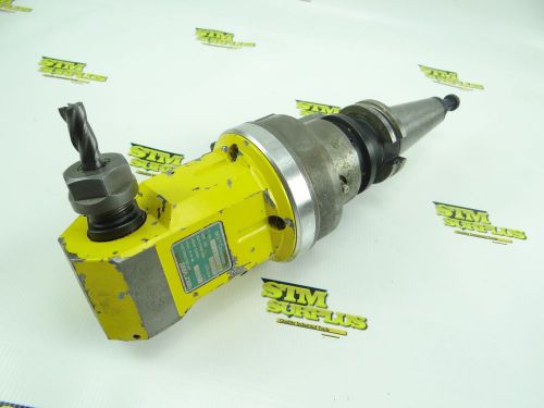 Tecnara cat 40 right angle milling attachment 159-3 for sale