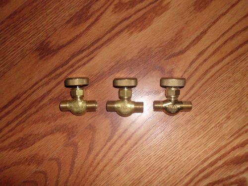 3X welding torch line metering Non-Corrosive Gas Flow Valve - valve brass body