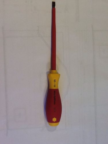 Wiha 320n flat blade screwdriver 1000v for sale