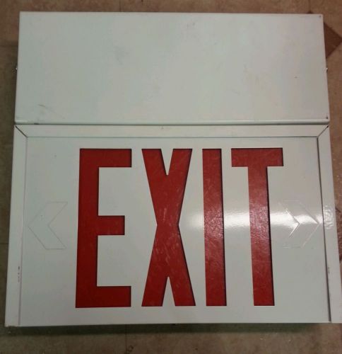 ELECTRICAL EXIT SIGN! FREE SHIPPING!bin 25