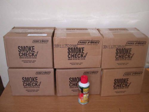 1 case of 12 cans Smoke Detector Tester Spray model 25S Smoke check  free s/h