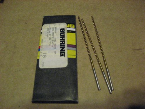 GUHRING 668 2.00 TURBO FLUTE T/L DRILLS (AA4194-10)