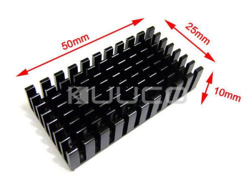 Aluminum Heatsink 50x25x10mm for LM2596 LM2577 LM2587 DC Converter Heat Sink