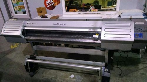 ROLAND SC-545EX 6 COLOR ECO-SOLVENT PRINTER AND CUTTER