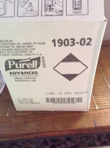 1903-02 PURELL ADVANCED GREEN CERTIFIED INSTANT HAND SANITIZER 2-40.5 FL OZ