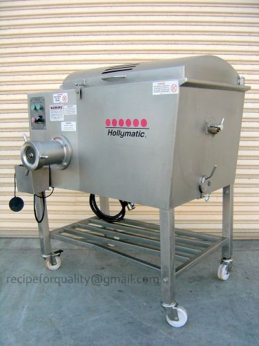 HOLLYMATIC MIXER GRINDER 900 E M/M, MEAT GRINDER, CHOPPER, DICER