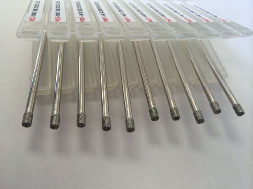 Diamond Electroplated Pens 140 Diameter X.125 shank X 2.5 OAL 200 Grit