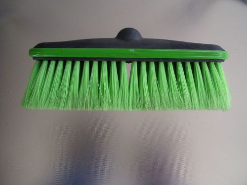 CAR WASH BRUSH HEAD 10” LONG AND 2.5” BRISTLE LENGTH SOFT GREEN NYLON