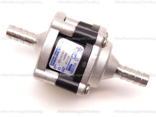 NEW SHURFLO 65PSI STAINLESS STEEL IN-LINE WATER PRESSURE REGULATOR 183-165-01