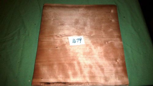 Cherry 12.5 x 12.5 wood veneer  #v1679 for sale