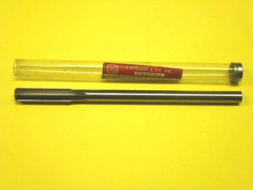 NOS! LAVALLEE &amp; IDE 7/16&#034; COBALT - PLUS CHUCKING REAMER, STRAIGHT SHANK, #1533