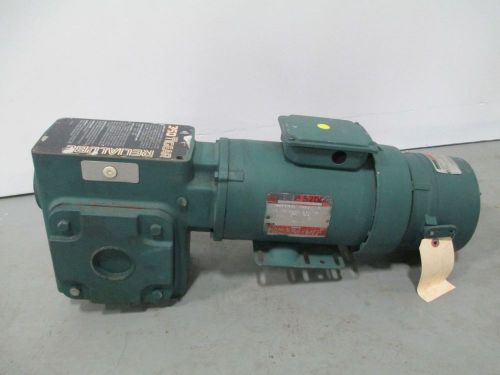 DODGE RELIANCE P56H3161S-S 56/350/50 TIGEAR 50:1 1-1/2HP GEAR MOTOR D271396