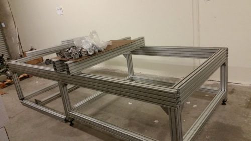 Aluminum CNC Router Bed Kit 138&#034; x 61.5&#034; x 33.5&#034;