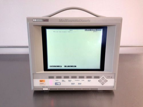 HP Agilent CMS24 OmniCare Vital Signs Patient Monitor M1204A ECG NIBP SpO2 Lab