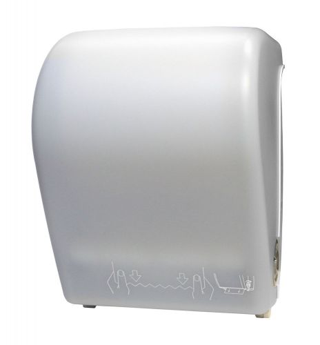 Palmer Fixture Hands-Free Auto-Cut Roll Towel Dispenser White