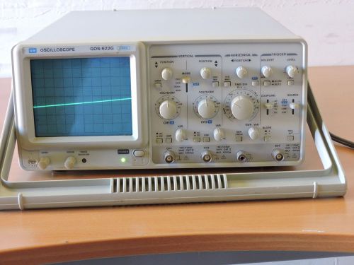 GW Instek GOS-622G 20 MHz 2 Channel Analog Oscilloscope