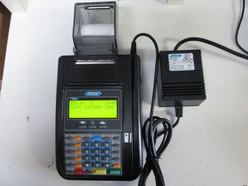 Credit card machine Hypercom T7 Plus, Model: WLT-2408-C + 2.5 rolls of paper