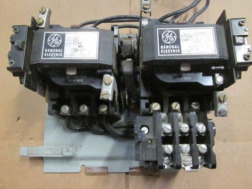 GE NEMA Size 2 Reversing Contactor CR205D0 CR205T0 460/480V Coil 600VAC 50A